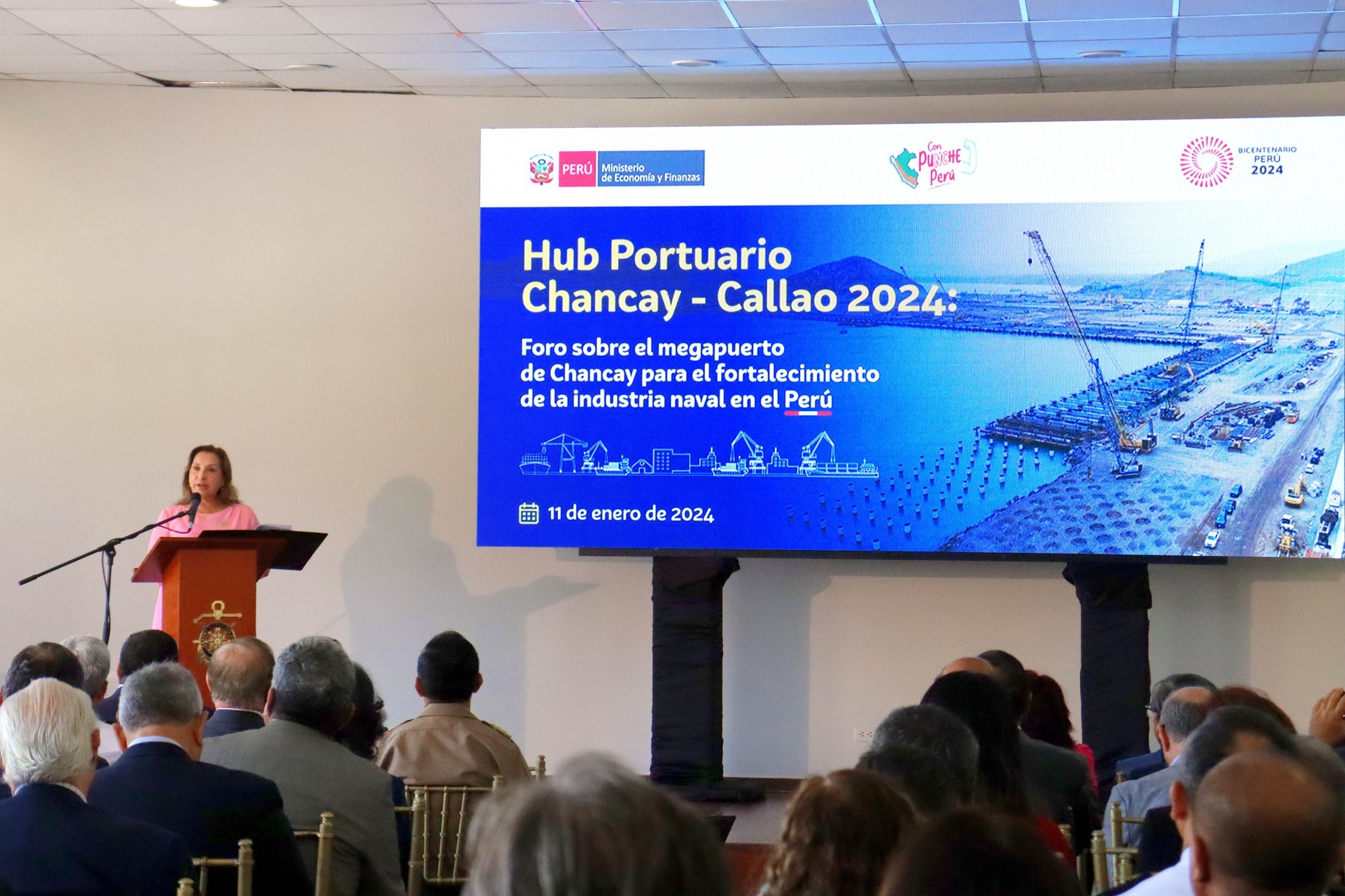 Foro "Hub Portuario Chancay - Callao 2024" impulsará el desarrollo comercial de la provincia