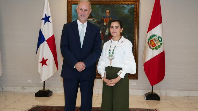 Cancilleres del Perú y Panamá acuerdan fortalecer el diálogo y la coordinación en ámbitos político, comercial y migratorio