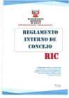 Vista preliminar de documento REGLAMENTO INTERNO DE CONSEJO