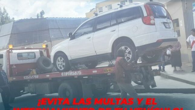 📌Retiramos con grúa vehículos estacionados en zonas rígidas y no autorizadas en diferentes arterias de la ciudad.
✅Con el propósito de recuperar espacios públicos para el libre tránsito vehicular y peatonal, la gerencia de Vialidad y Transporte de la Municipalidad de Cajamarca, logró retirar varios vehículos mal estacionados entre los jirones Urrelo y Amalia Puga y en la avenida Larry Jhonson a la altura del Hospital Regional.