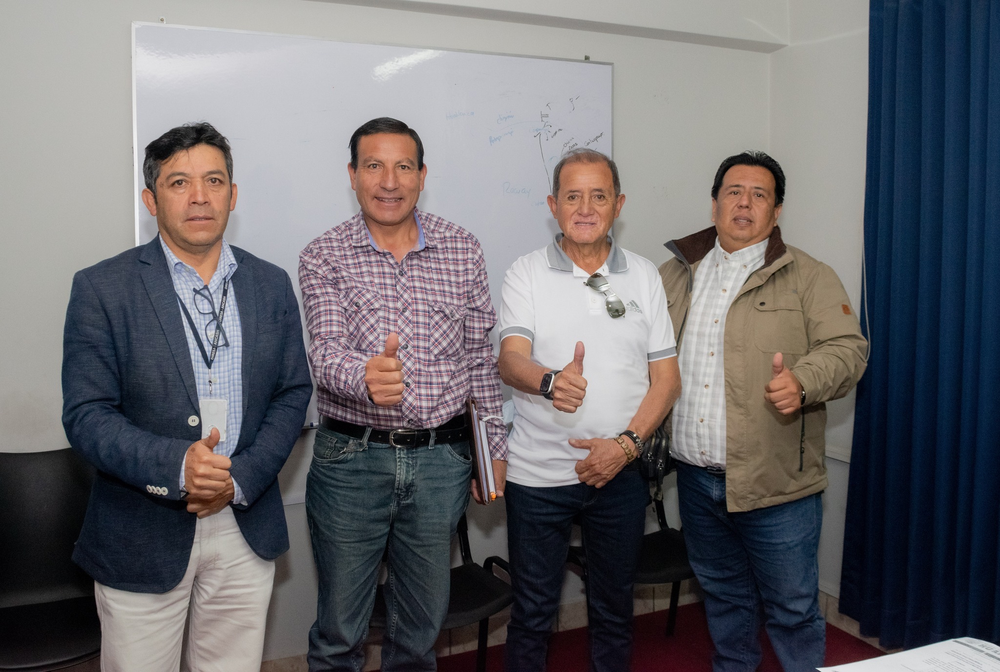 Director ejecutivo de la Dirección de RSHS se reunió con el alcalde de Huaraz para realizar campañas de salud