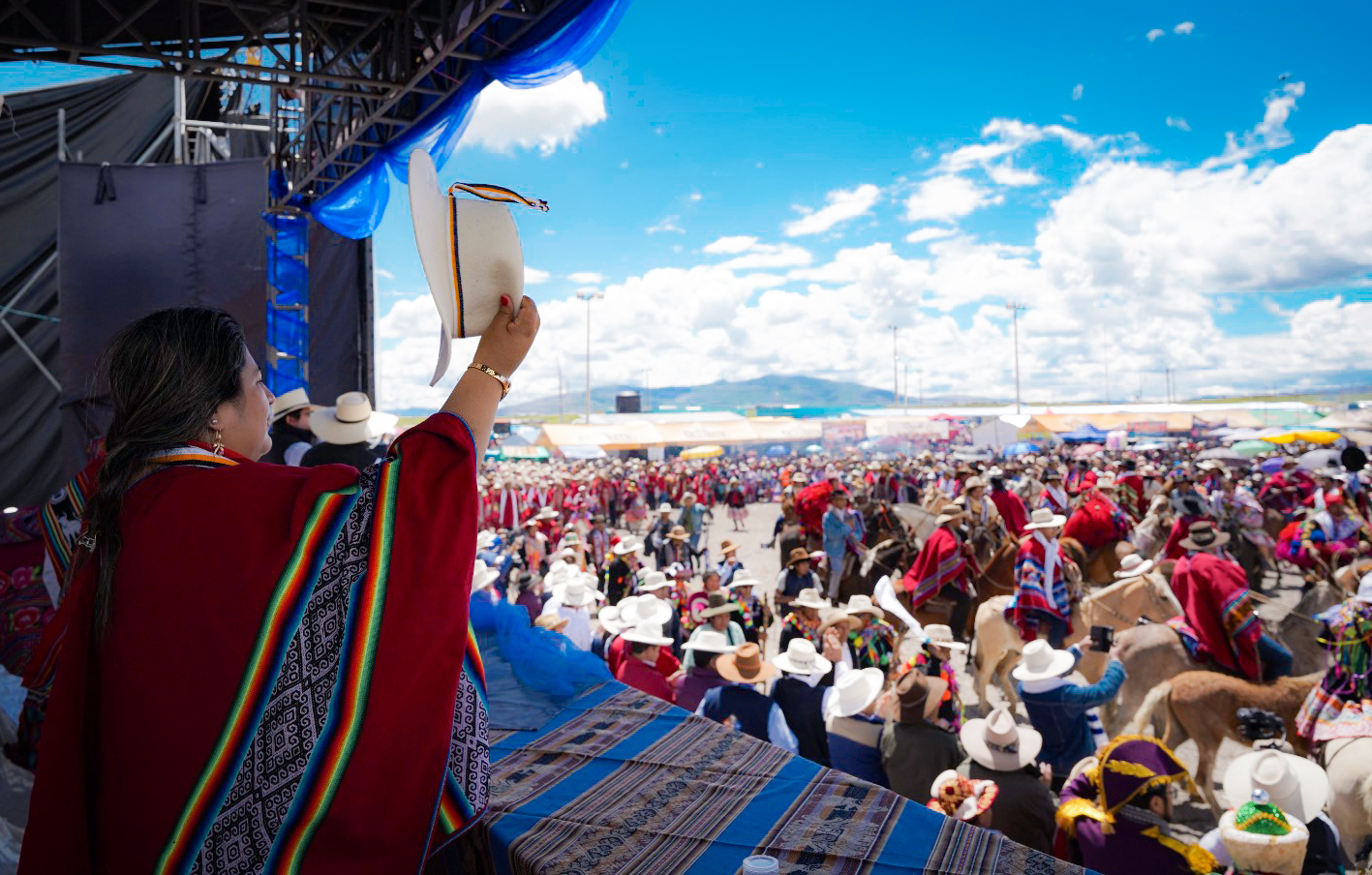 Presidenta de la Corte Superior de Justicia de Cusco destaca participación en Expo Feria Reyes Espinar 2024