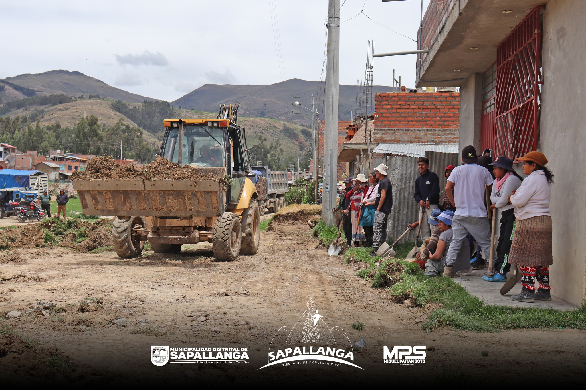 Mantenimiento de Vรญas en el C.P. La Punta, Barrio Libertad