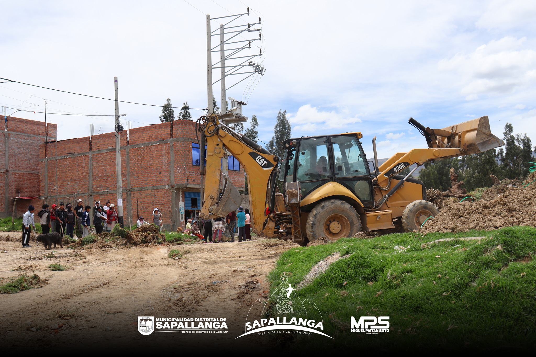 Mantenimiento de Vรญas en el C.P. La Punta, Barrio Libertad