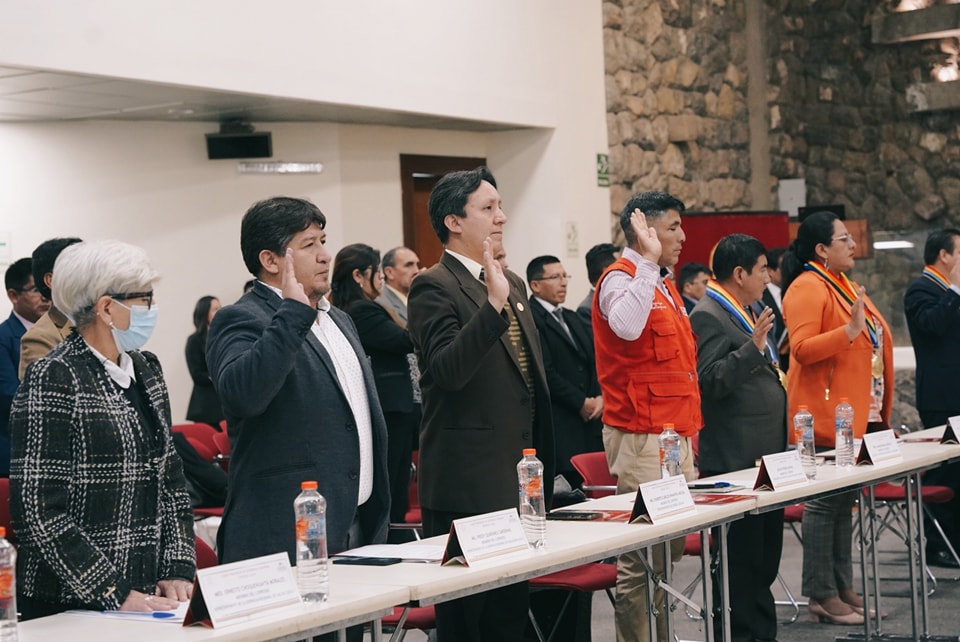 Presidenta de la Corte de Cusco participó en la instalación del Comité Provincial de Seguridad Ciudadana