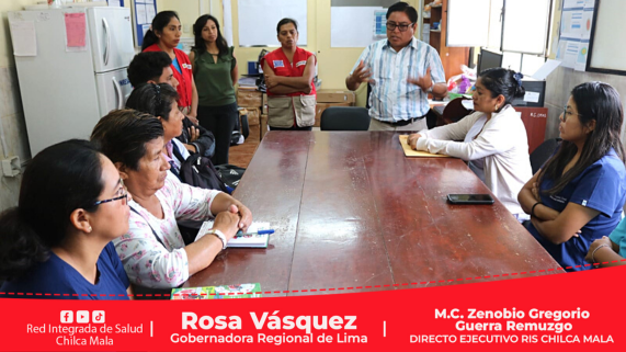 Los trabajos frente al dengue continúan fortaleciéndose en nuestra jurisdicción de la RIS Chilca Mala.