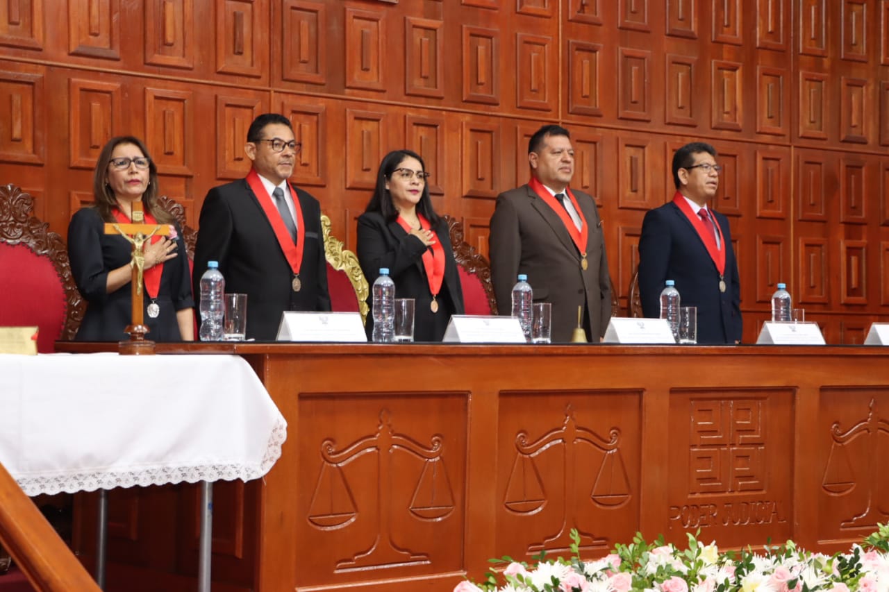 Gobernador Regional participa en Apertura del Año Judicial 2024 en Tumbes