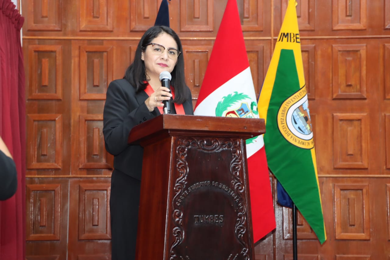 Gobernador Regional participa en Apertura del Año Judicial 2024 en Tumbes