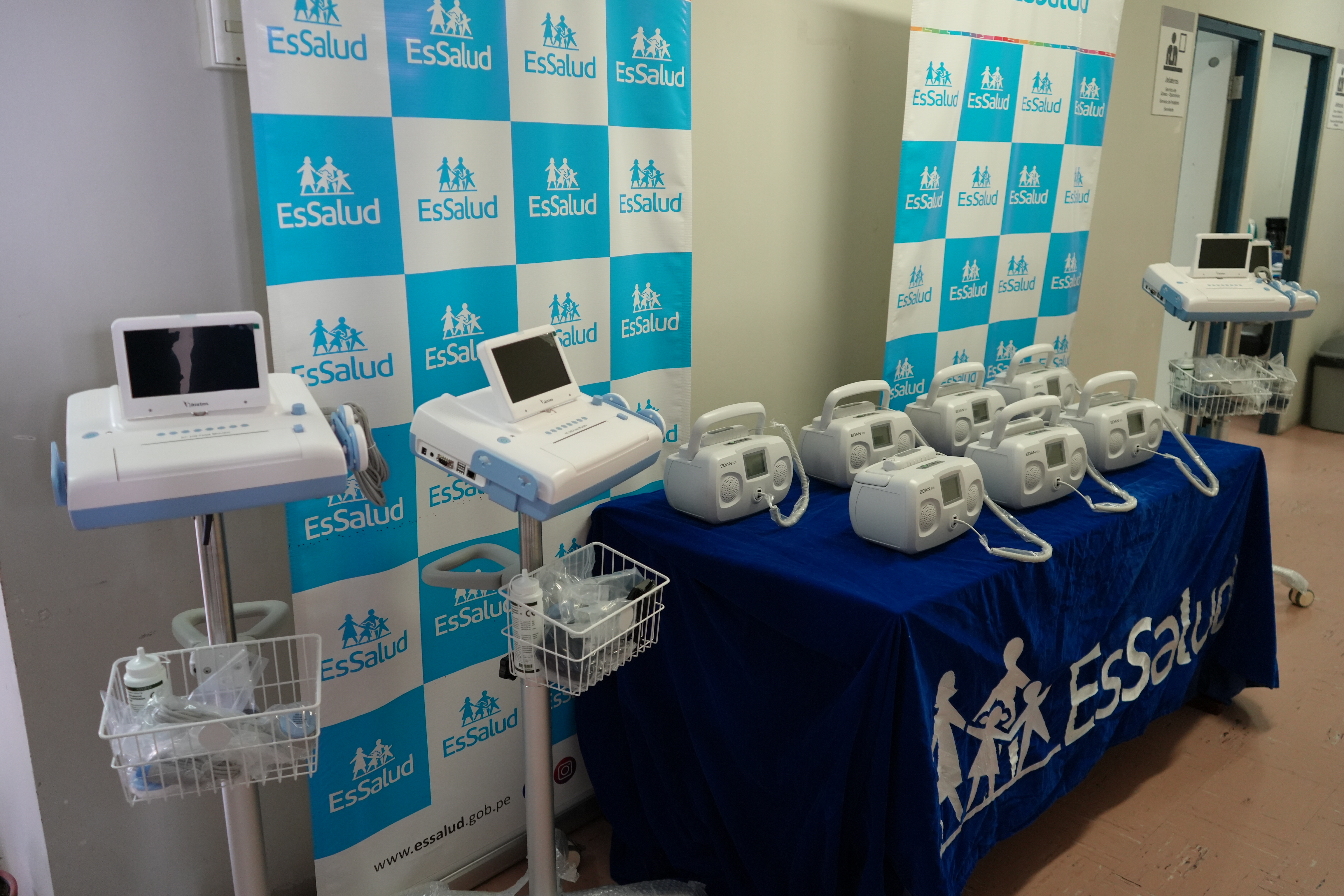 EsSalud Grau adquiere monitores y detectores de latidos fetales en beneficio de mujeres gestantes