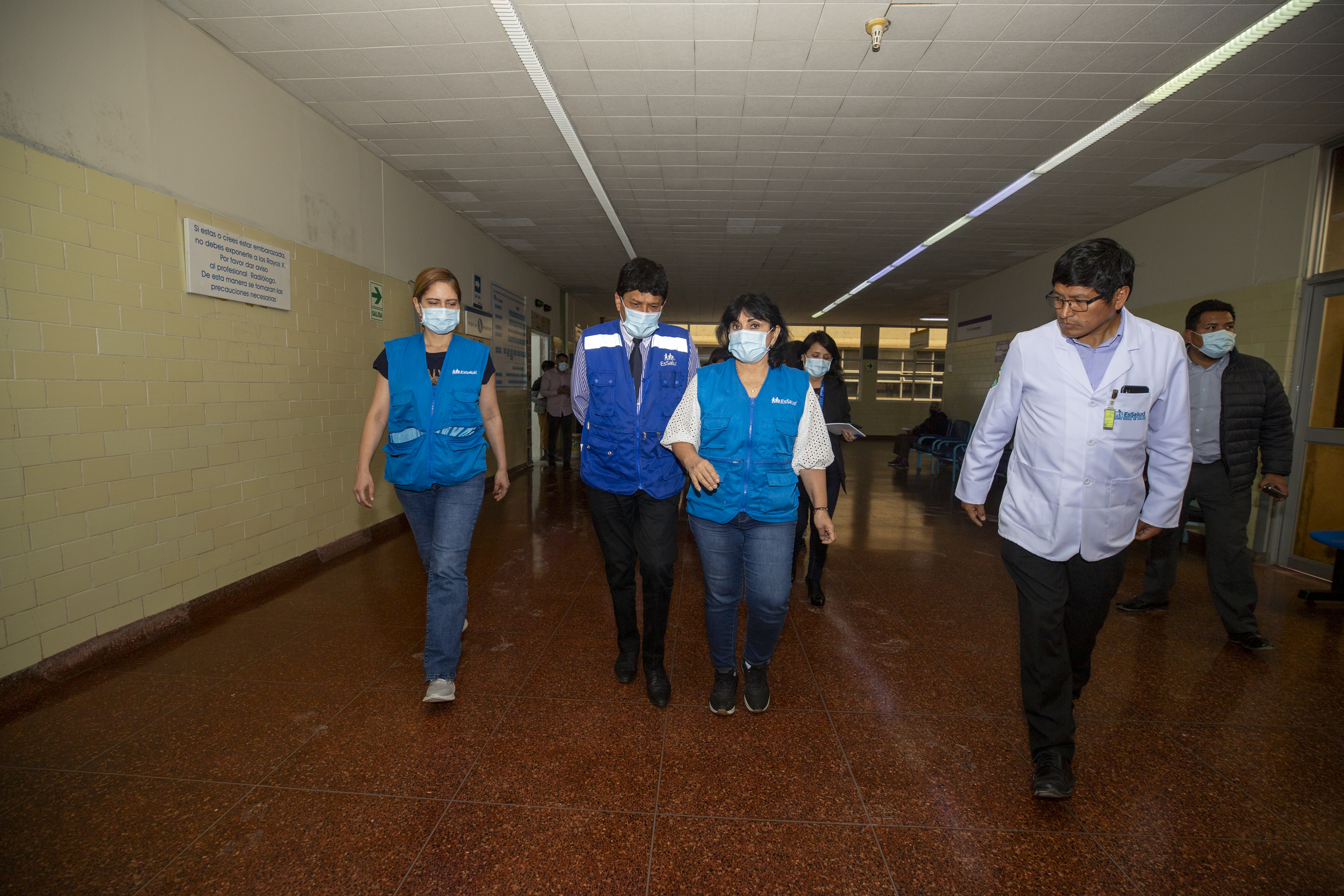 Huancayo: presidenta ejecutiva de EsSalud supervisa primer trasplante de riñón del 2024 a nivel regional