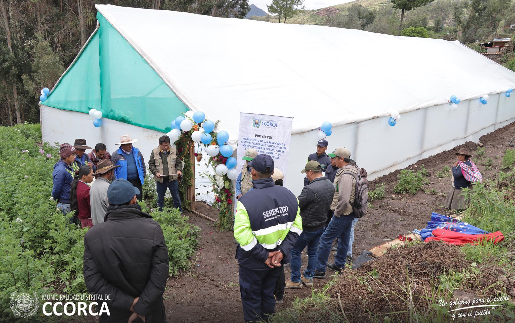 Inauguración Proyecto Fresas