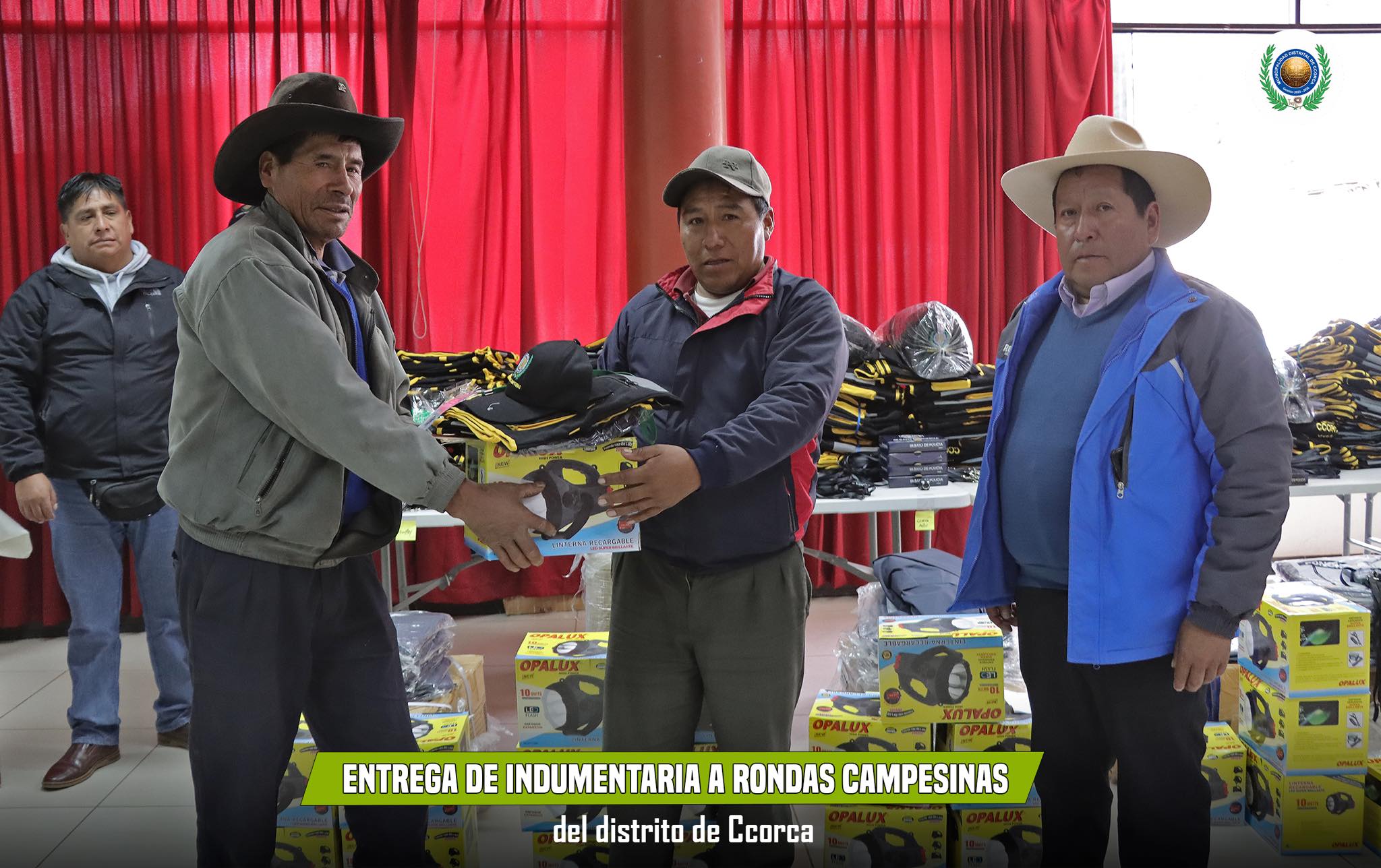 Entrega de Indumentarias Ronda Campesina