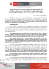 Vista preliminar de documento Resolución 093-2023-IPD/OGA Unidad de Obras y Equipamiento - OI: Conclusión y nuevo Encargo Temporal de Jefatura.