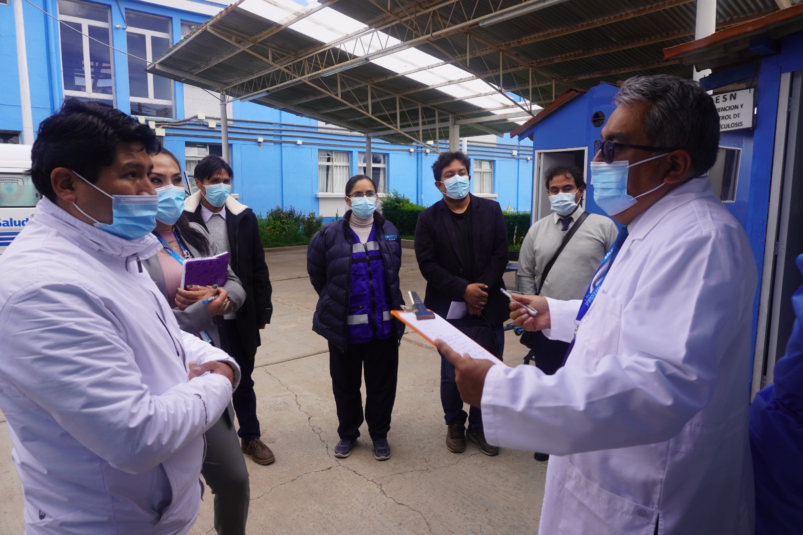 EsSalud: actual gerente de Red Puno inspecciona Hospital Base III Salcedo para reforzar servicios