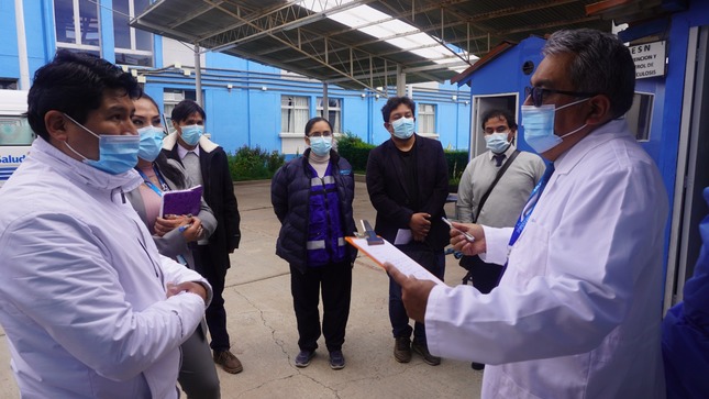 EsSalud: actual gerente de Red Puno inspecciona Hospital Base III Salcedo para reforzar servicios
