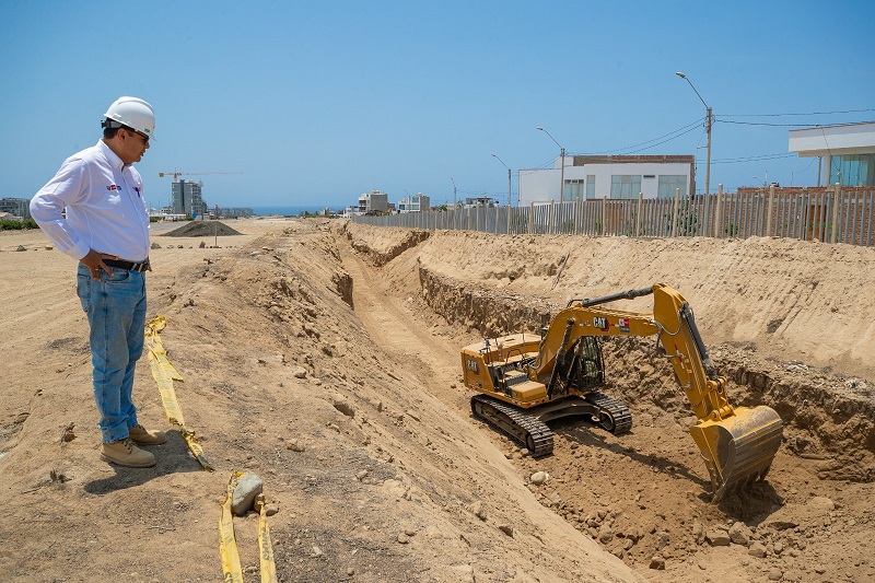 FEN: MVCS realiza trabajos de limpieza y descolmatación en Punta Negra y San Bartolo