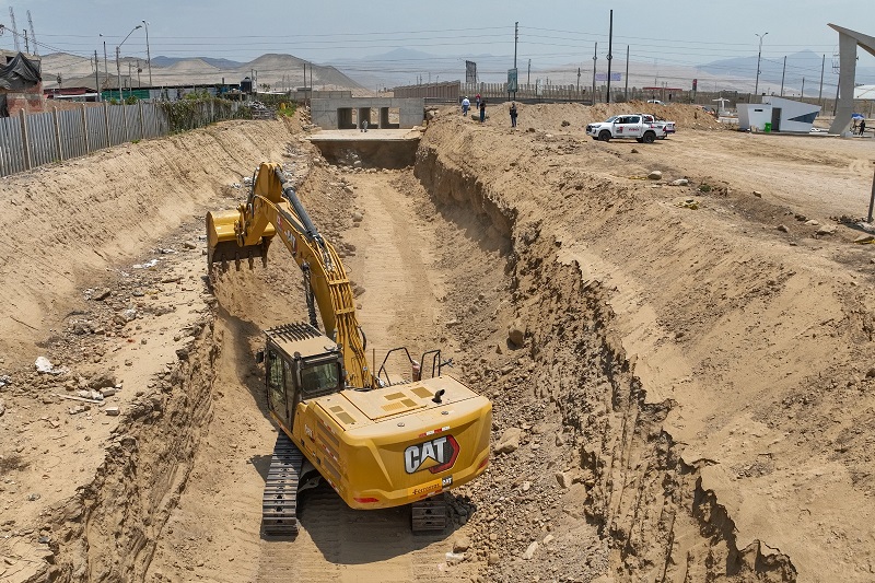 FEN: MVCS realiza trabajos de limpieza y descolmatación en Punta Negra y San Bartolo