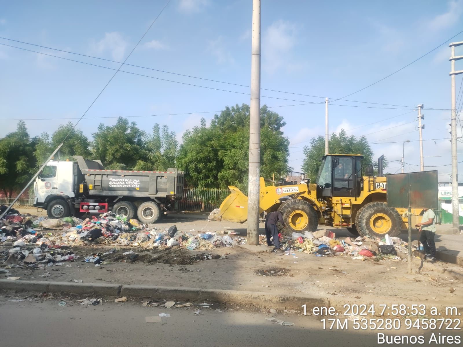 Municipalidad Provincial de Sullana, a través de la Unidad de Residuos Sólidos, ejecutó plan de contingencia.