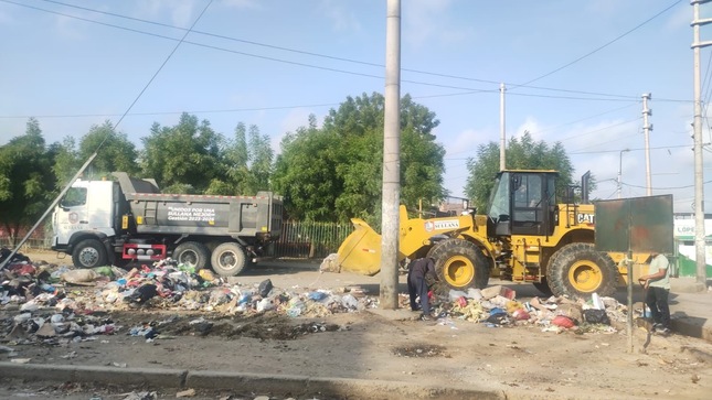 Municipalidad Provincial de Sullana, a través de la Unidad de Residuos Sólidos, ejecutó plan de contingencia.