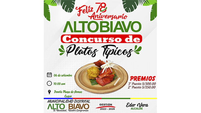 Concurso de Platos Típicos