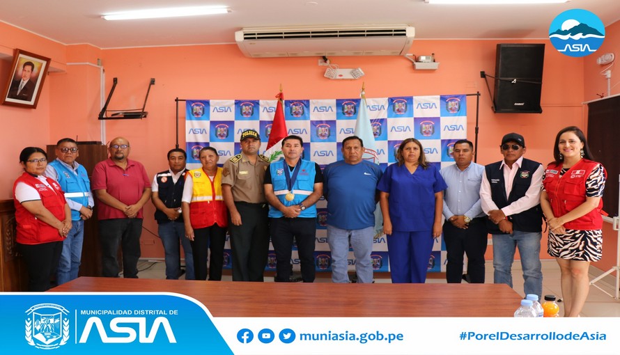 Instalación y juramentación del comité Distrital de Seguridad ciudadana del distrito de Asia