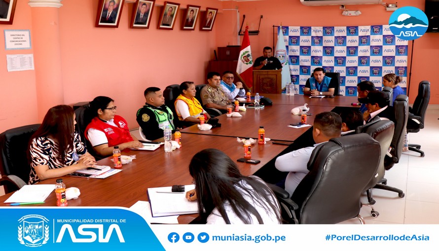Instalación y juramentación del comité Distrital de Seguridad ciudadana del distrito de Asia