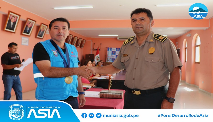 Instalación y juramentación del comité Distrital de Seguridad ciudadana del distrito de Asia