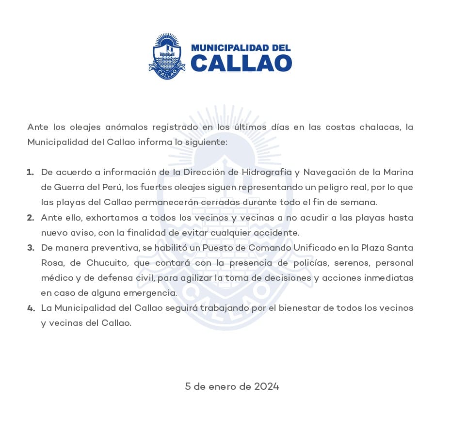 comunicado