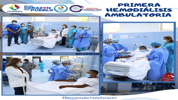 HGJ: Atención ambulatoria del servicio de Hemodiálisis y Quimioterapia a pacientes de Cajamarca y Amazonas