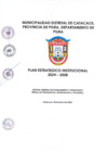 Vista preliminar de documento Plan estratégico institucional 2024-2028(PEI)