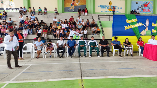 EL Director de Ugel Chulucanas, Dr. Edilberto Calle Peña, participó de la apertura de vacaciones útiles "Diverticreativas Verano 2024", organizada por la Municipalidad Distrital de La Matanza.