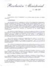 Vista preliminar de documento Resolución Ministerial N° 0326-2017-RE
