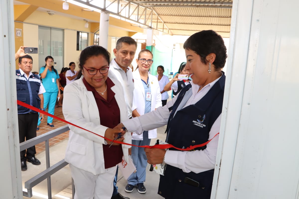 Geresa Lambayeque habilita módulos para atención de emergencias en 6 establecimientos de salud