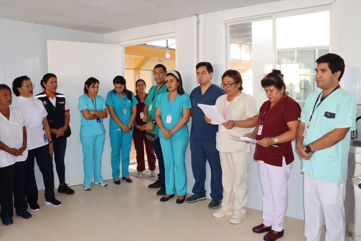 Geresa Lambayeque habilita módulos para atención de emergencias en 6 establecimientos de salud