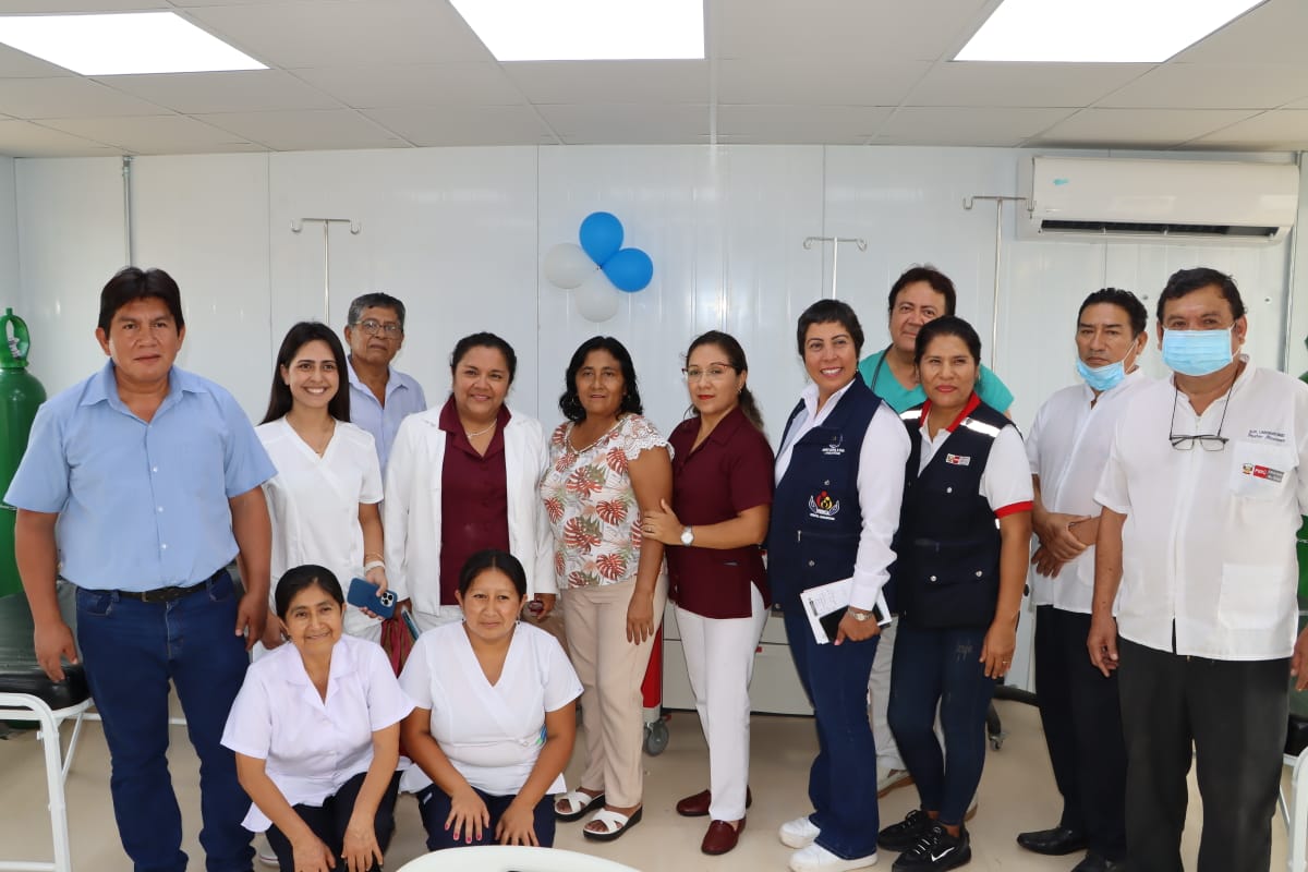 Geresa Lambayeque habilita módulos para atención de emergencias en 6 establecimientos de salud