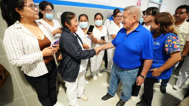 Acuña: “Gestionaremos con el MINSA y el MEF el personal médico para el Hospital de Pacasmayo”
