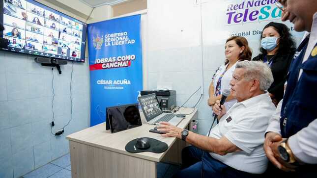 La Libertad es la primera región del Perú en aplicar la telemedicina