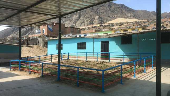 Gore reconstruirá jardín en La Esperanza en beneficio de 100 niños