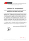 Vista preliminar de documento Ver Comunicado