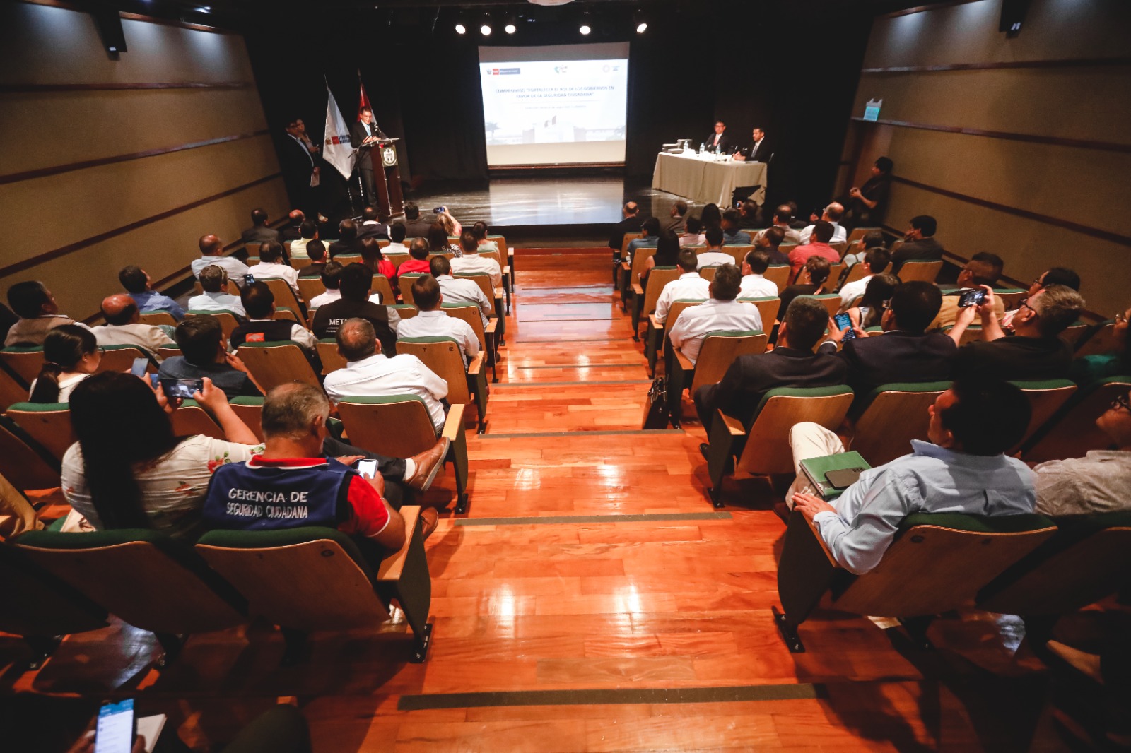 Actividad tuvo lugar en el distrito de San Isidro 