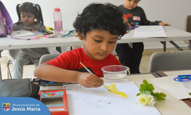 ¡En Jesús María ya iniciamos las #VacacionesDivertidas2024! Nuestros pequeños jesusmarianos desarrollan su imaginación en el taller de arte del Centro Cultural.
Más información ingresando a: https://bit.ly/3vlzKbN
