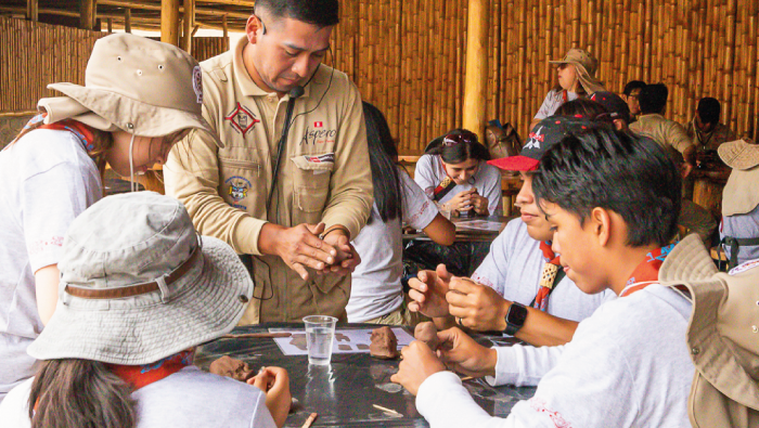 Áspero y Vichama en la ruta de aventura de los Scouts del Perú