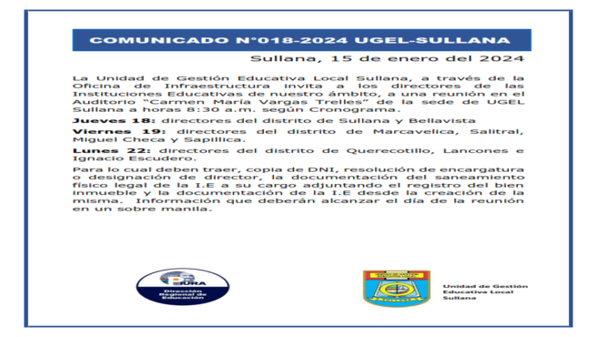 Comunicad N°18-2024