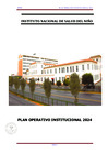 Vista preliminar de documento Plan Operativo Institucional (POI) 2024