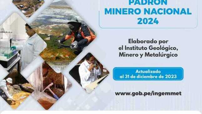 Padrón Minero Nacional 2024