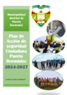 Vista preliminar de documento PLAN DE ACCION 2024 -2027 CODISEC PB