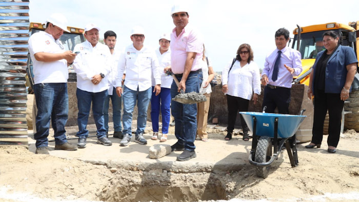 Gobernador Luis Neyra da inicio a trabajos en colegio emblemático Selmira de Varona por S/ 12 millones