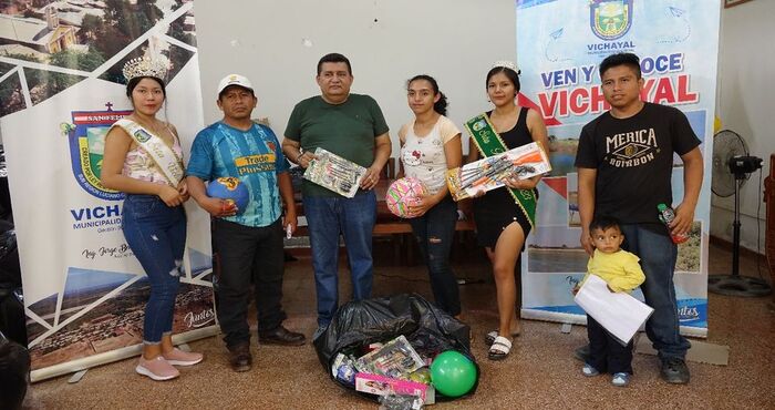 Magia Navideña en Vichayal: Chocolatada, Juguetes y Sonrisas para Dos Mil Niños