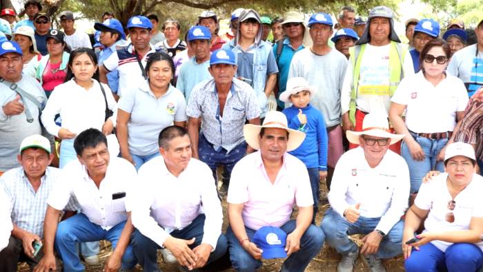 Cura Mori: Gobernador inicia mejoramiento del sistema de riego del canal Santiago More por más de S/ 7 millones