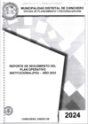 Vista preliminar de documento REPORTE DE SEGUIMIENTO DEL PLAN OPERATIVO INSTITUCIONAL (POI) - AÑO 2023